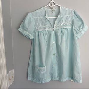 Komar PajamaSet Sz34(M) Sky Blue NWT Vintage